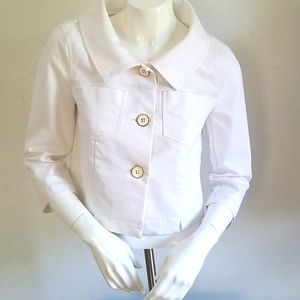 SIZE XS BEBE White Jacket